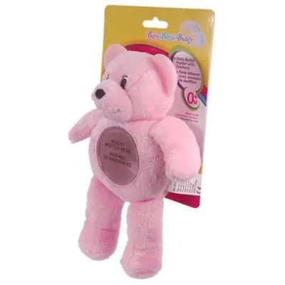 Baby Bottle Buddy – Pink Bear