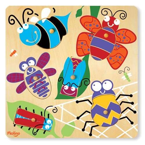 Six Piece P'kolino Bug Puzzle