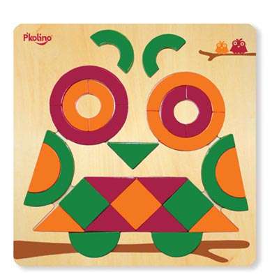 Multi-Solution Puzzle - P'kolino Owl