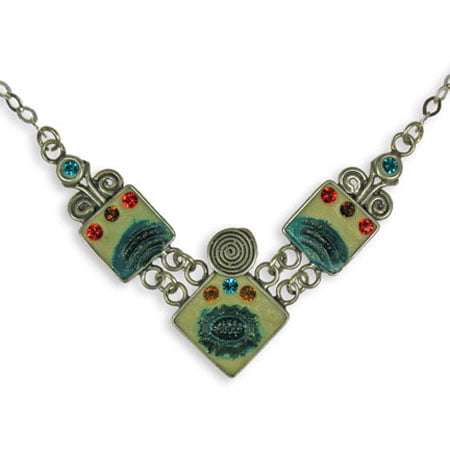 Designer Sterling Silver Israeli Necklace
