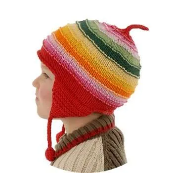 Twinklebelle Red Rainbow Li'l Ear Hats for Children