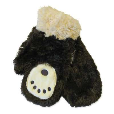 Warm Buddy Bear Paw Mittens for Adults