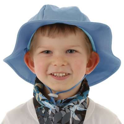 Twinklebelle Blue Grow-With-Me Sun Hat