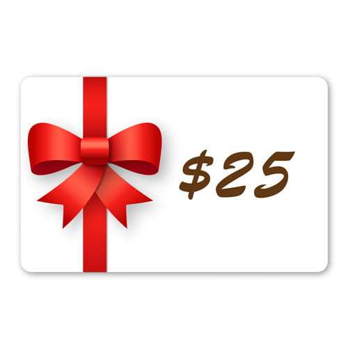 $25 Gift Certificate | Send an eGift Certificate by Email