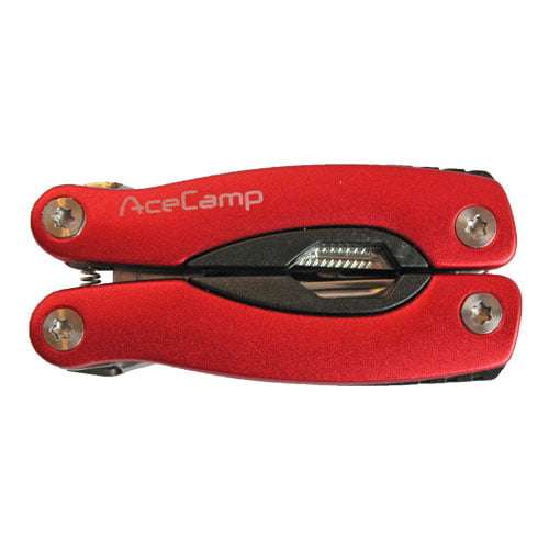 Compact Red AceCamp Multi Tool