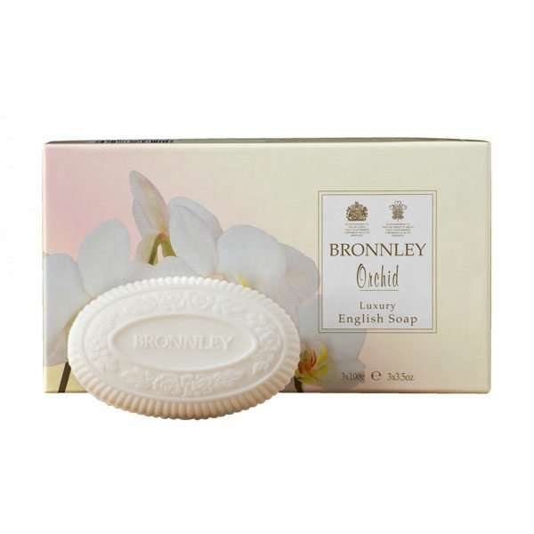 Bronnley Orchid Soap Set