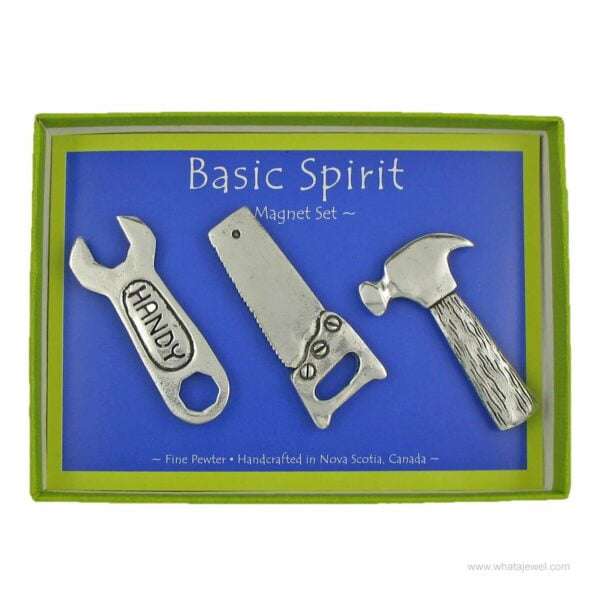 Pewter Tool Magnets by Basic Spirit