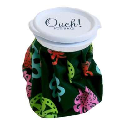 Ouch Ice Bag - Flower Black