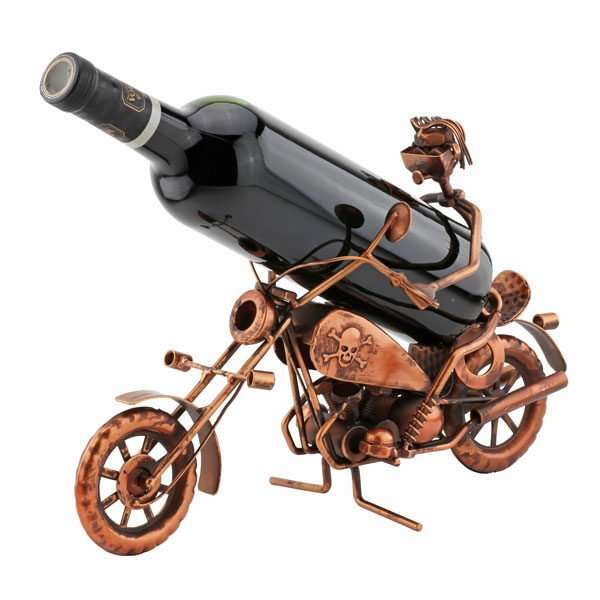 Easy Rider Biker Wine Presenter