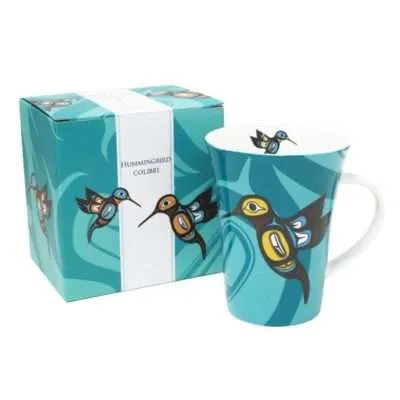 Porcelain Hummingbird Mug Packaging