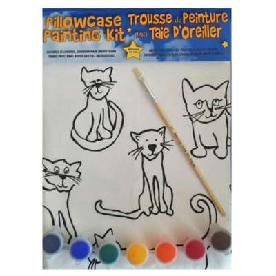 Cats Pillowcase Painting Kit Packaging