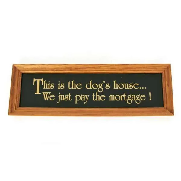 Dog's House Sign