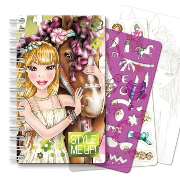 Riding In Style Designer Notepad