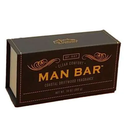 Man Bar Soap with Coastal Driftwood fragrance