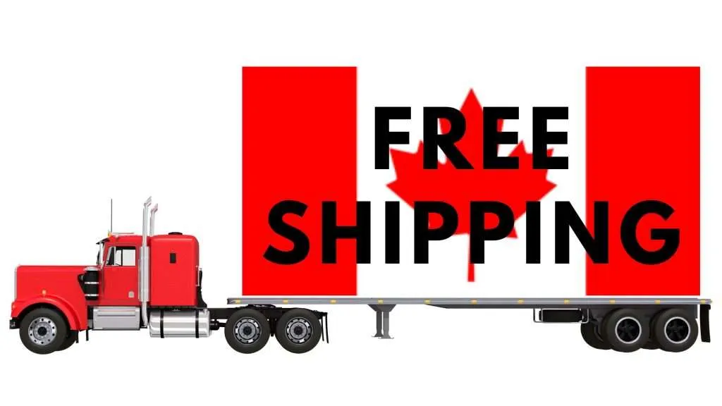 Free Shipping in Canada