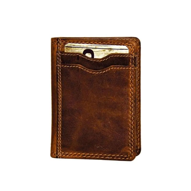 Compact Leather Wallet By Rugged Earth What A Jewel