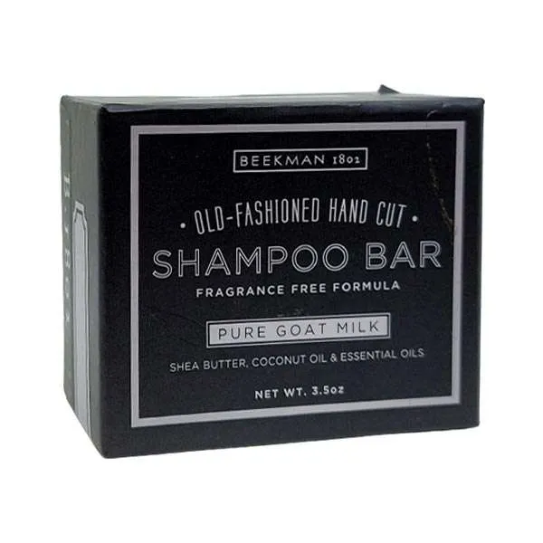 Beekman 1802 Fragrance Free Pure Goat Milk Shampoo Bar